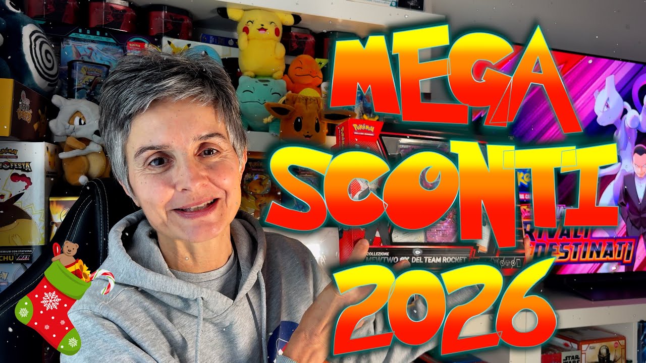 Mega sconti di carte Pokémon al Poli Regina 👸😎