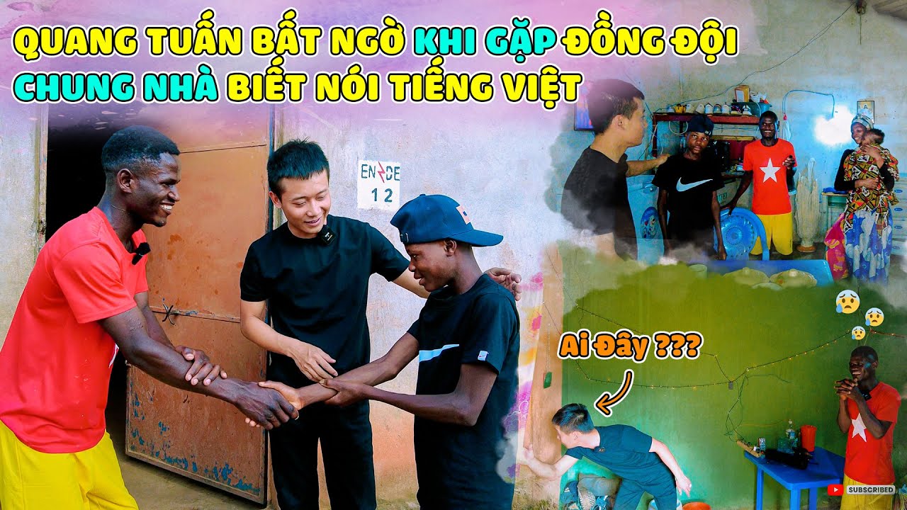 Quanglinhvlogs || Sắp Xếp Nơi Ở Cho Quang Tuấn - Đồng Đội Chung Nhà Sẽ Đào Tạo Tiếng Việt Cho Tuấn