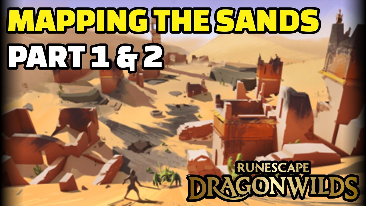 Runescape: Dragonwilds - Mapping The Sands Part 1 and 2 Quest Guide (All Sprites + Bow of Elidinis)