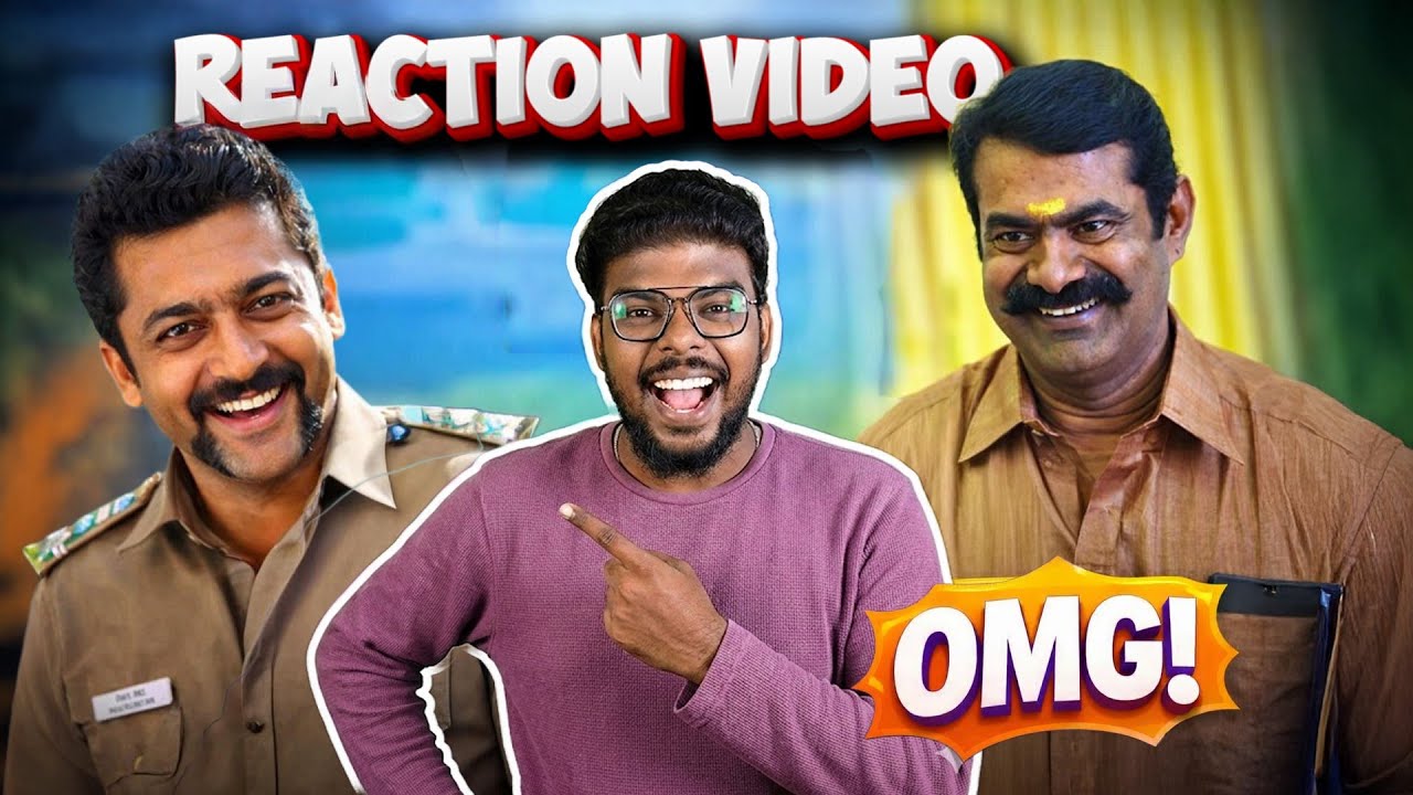 Singam Surya & Annan Seeman Reaction Video 😂😂😂 | Raabi | #raabi 