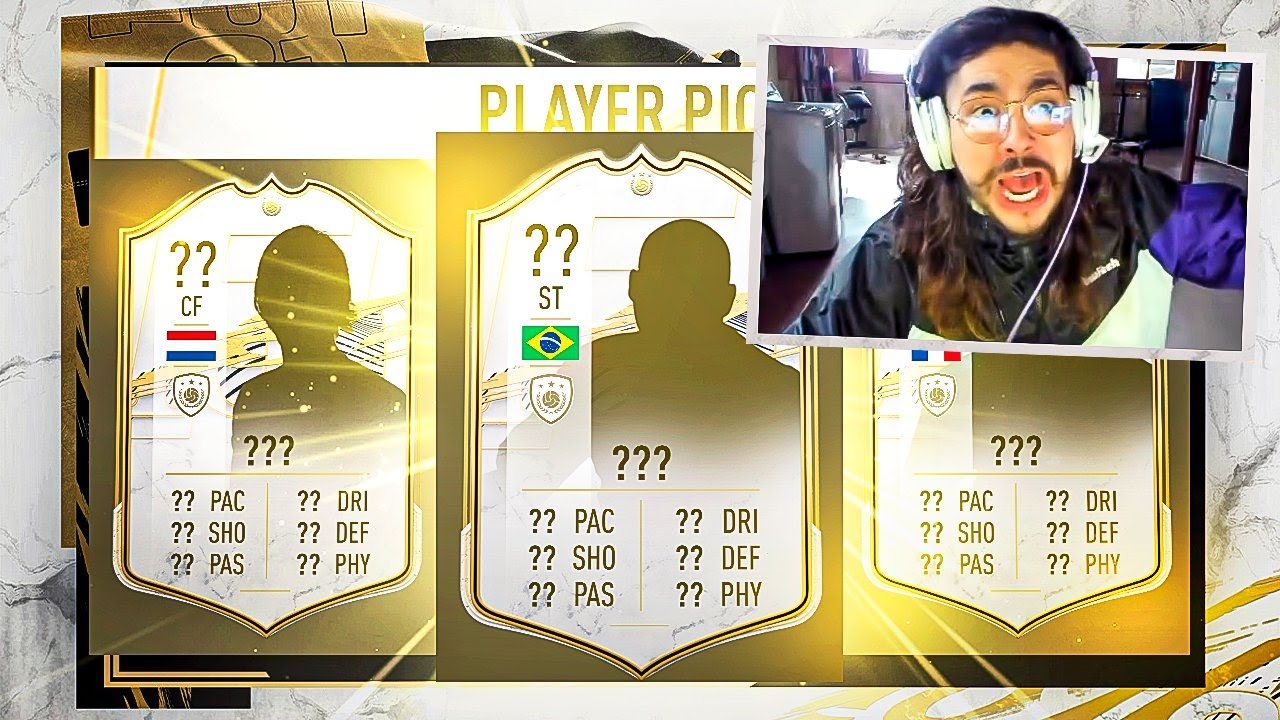 ICON PLAYER PICK PACKS!! RAREST PACK!! FIFA 21
