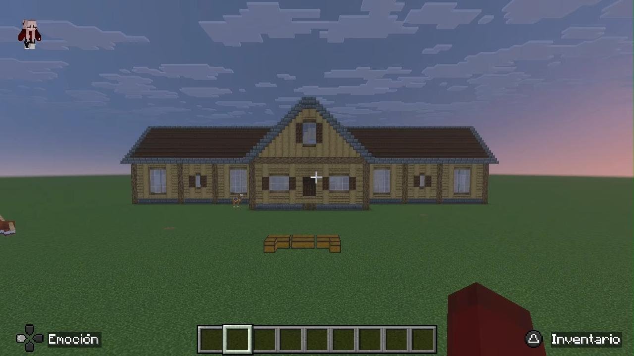 Minecraft Casa Grande de Madera parte 2