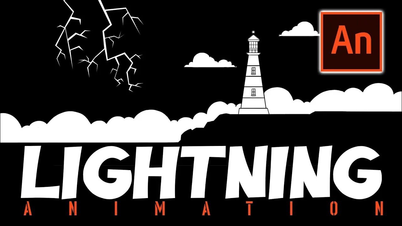 Learn 2D Visual Effects Animation in Adobe Animate | Tutorial 05   Lightning Animation