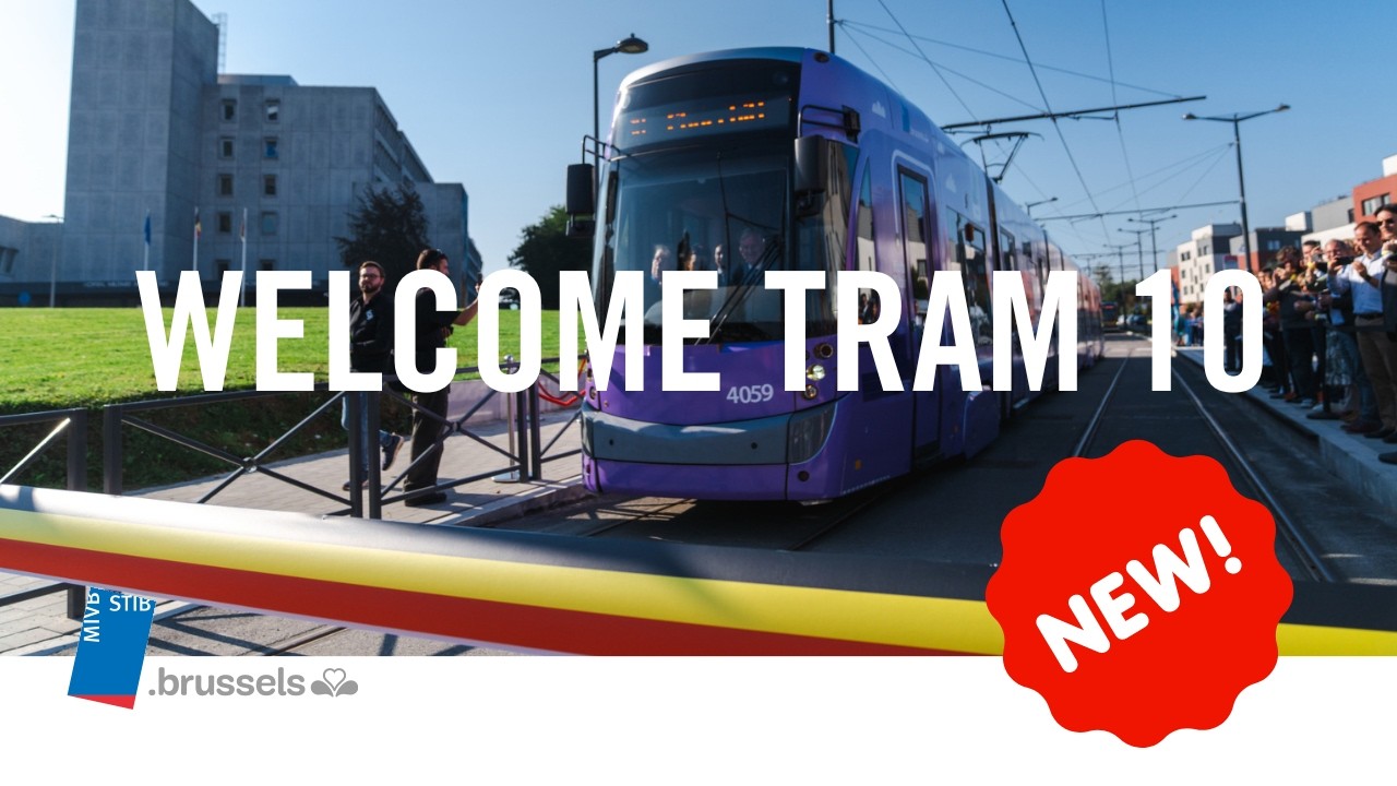 Welcome Tram 10 - Brussels