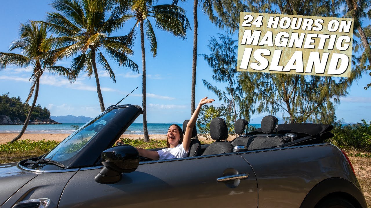 24 HOURS ON MAGNETIC ISLAND (We Slept in a Sea Container!)
