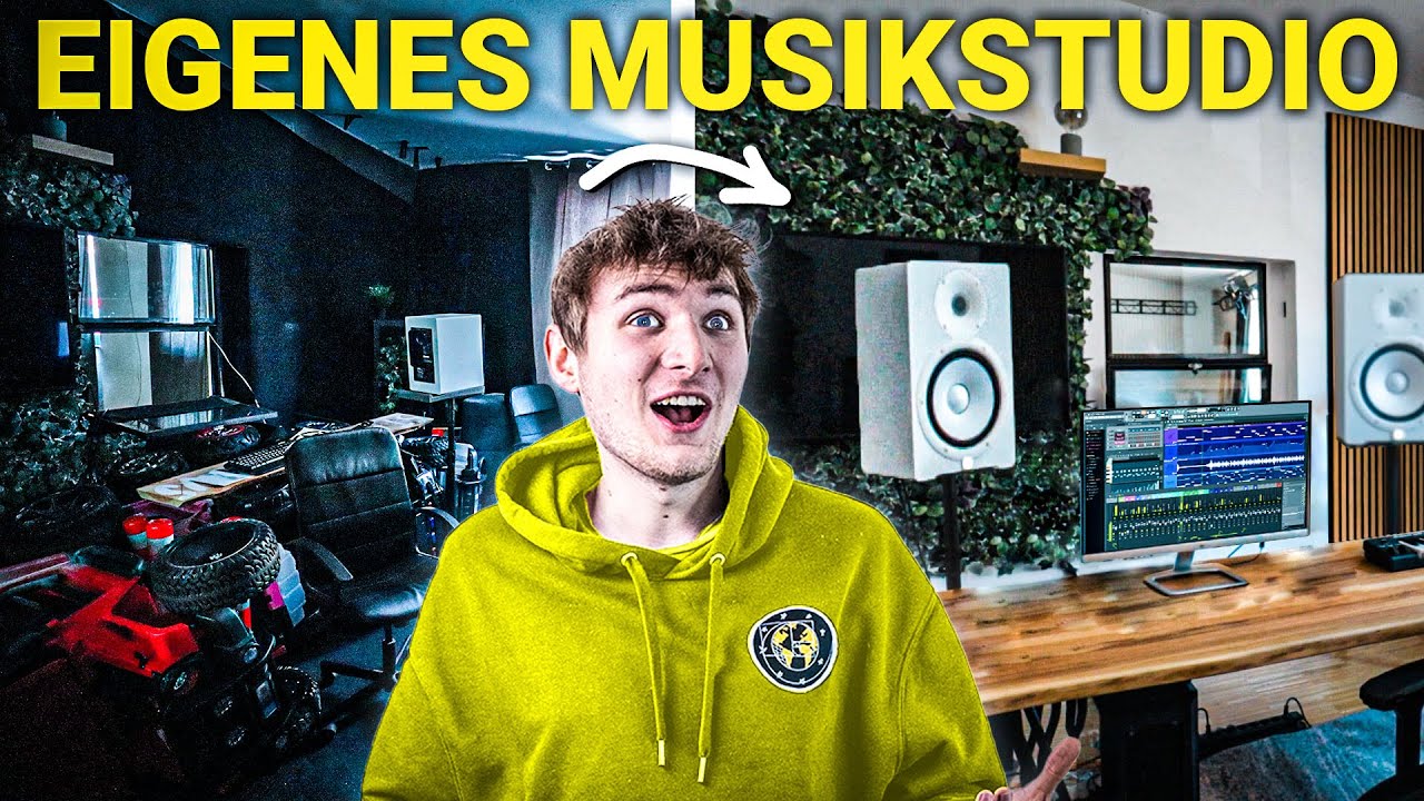 Traum MUSIKSTUDIO selber bauen in 72H