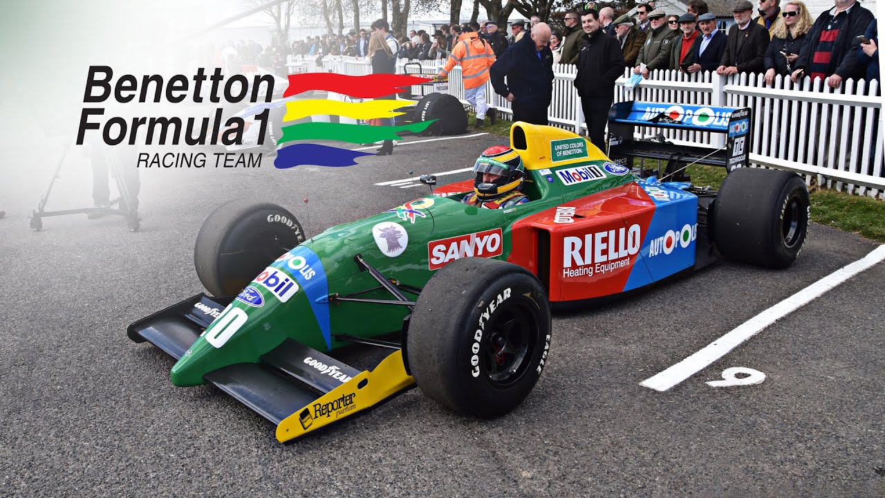 Benetton B190 F1 at the 79th Goodwood Members' Meeting