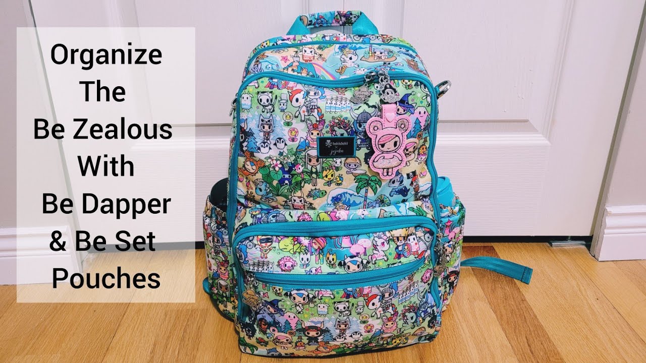 Jujube Be Zealous in Fantasy Paradise organized with a Be Dapper & Be Set Pouches (For 2 Kids)
