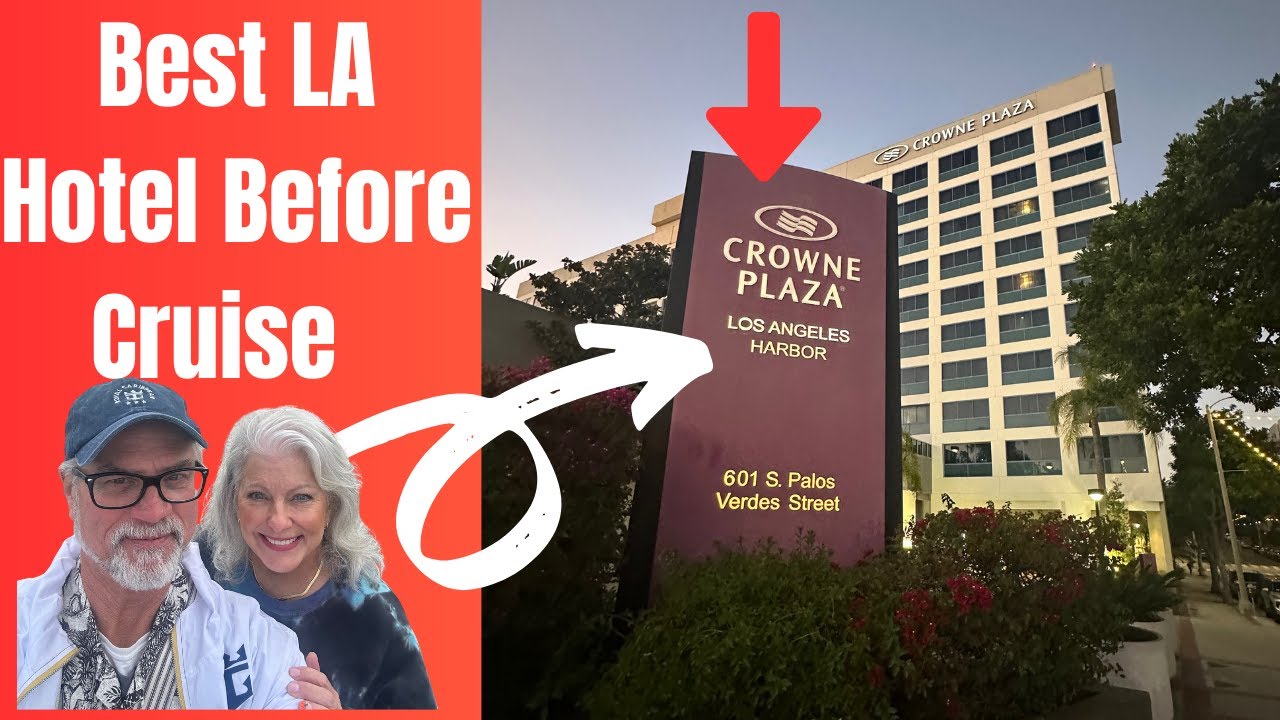 Обзор отеля Crowne Plaza San Pedro | Номер с кроватью размера «king-size» и видом на гавань