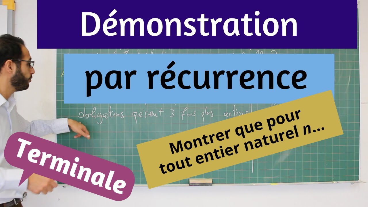 Démonstration par récurrence - Terminale Spé maths
