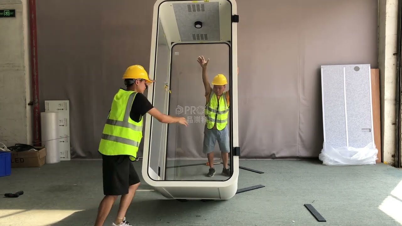 Office Private Phone Booth for 1 Pax - Assembly Instruction