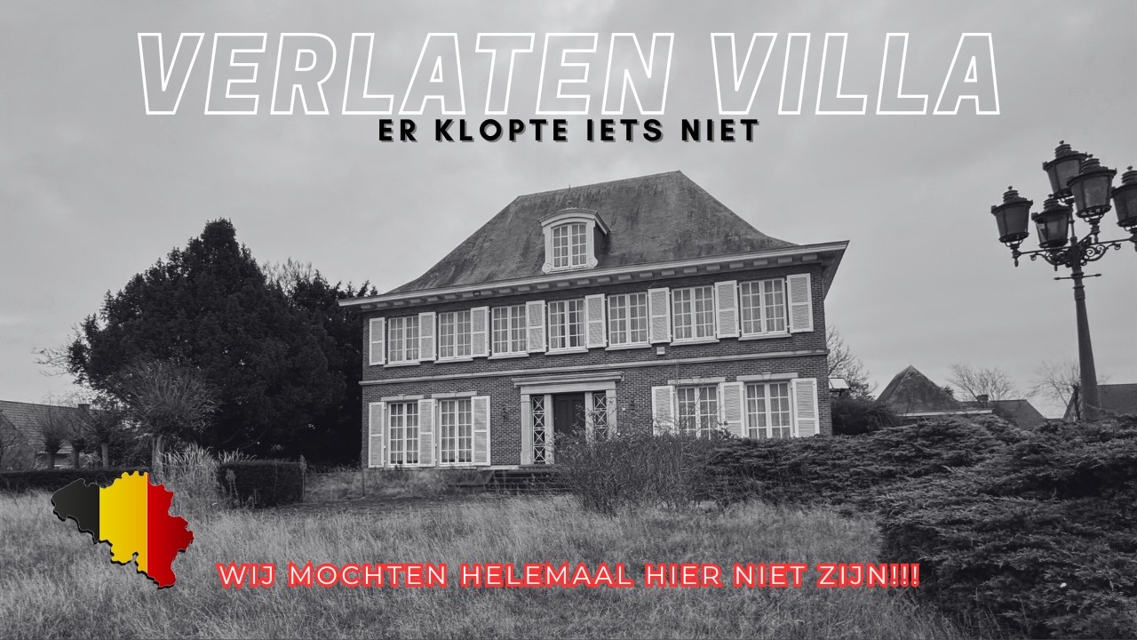 Er klopte iets niet in deze verlaten villa…