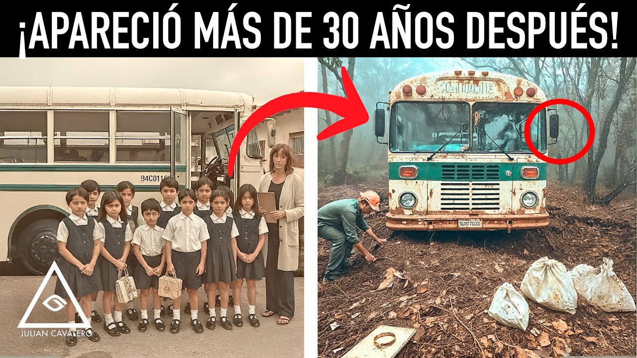 Estos 15 Ni&ntilde;os Desaparecieron en una Excursi&oacute;n en 1986&mdash;32 A&ntilde;os Despu&eacute;s Hallaron el Autob&uacute;s Enterrado