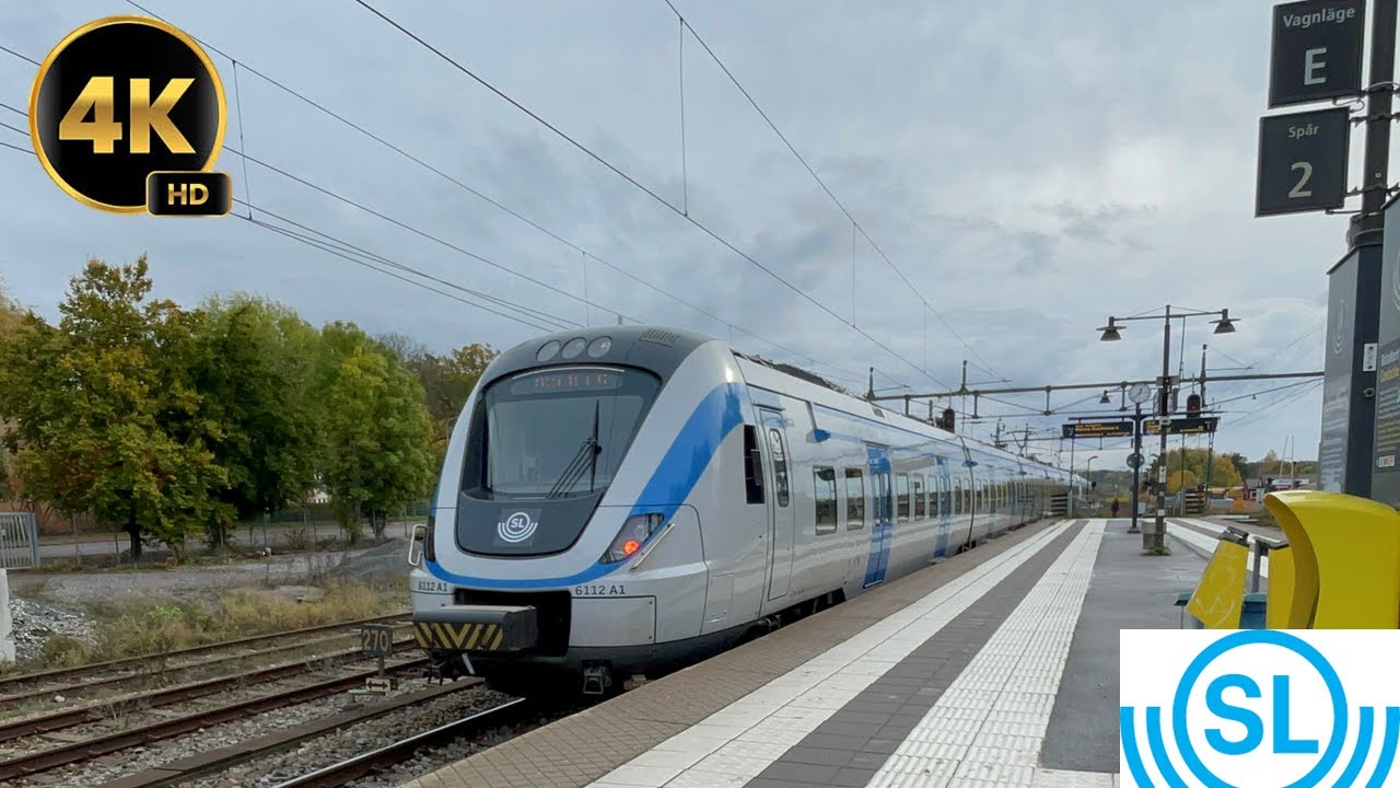 🇸🇪 Pendeltåg 40 | Coradia Nordic (X60) d'Uppsala Centralstation à Knivsta