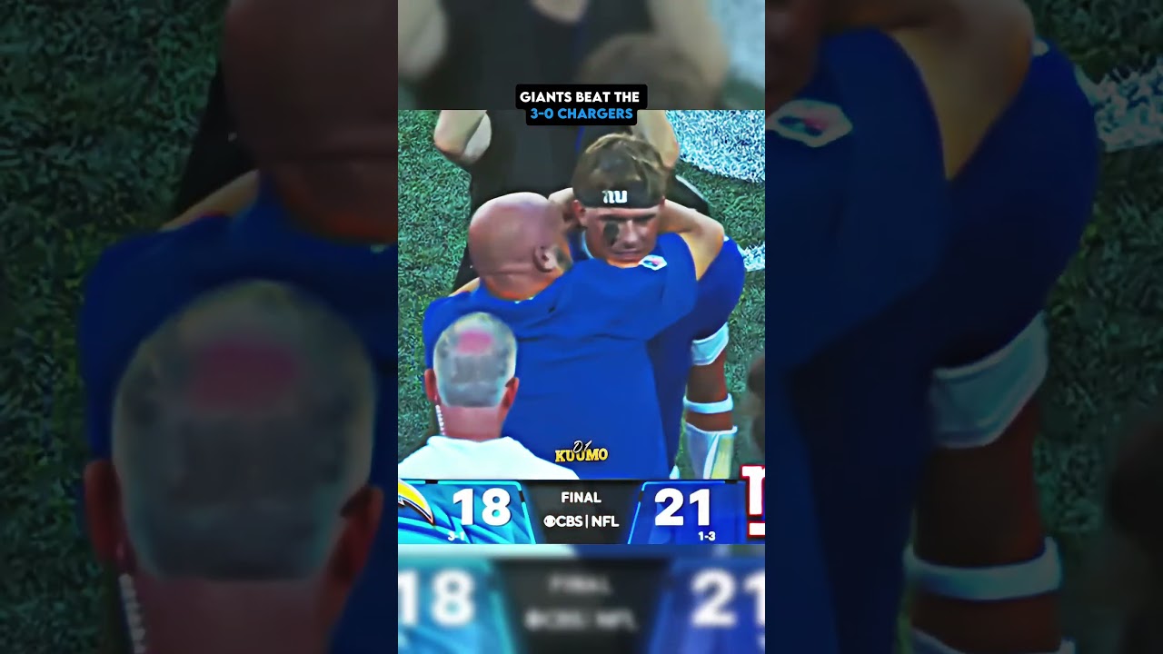 Giants Gave The Saints there First Win All Year☠️☠️ #nfl #shorts