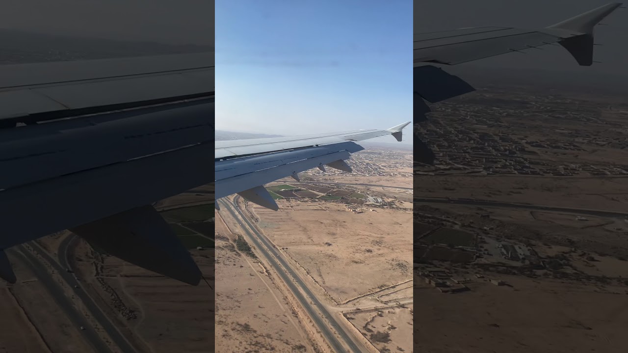 Saudi Airlain A321 Landing in Taif