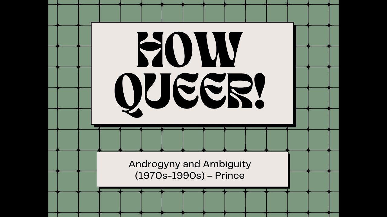How Queer!: Androgyny and Ambiguity (1970s-1990s) &ndash; Grace Jones, Prince