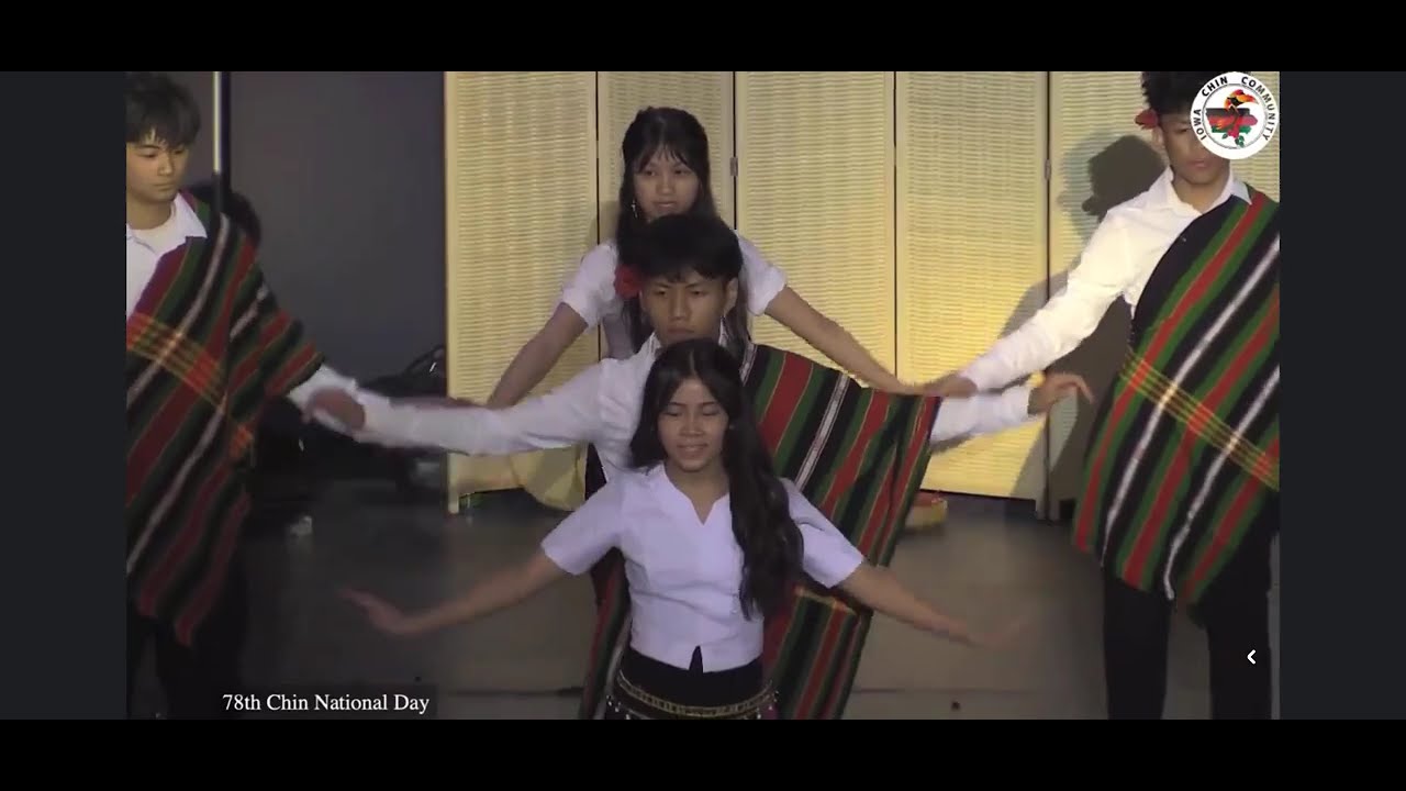 78th Chin National day (Falam mino Dance Iowa February 21, 2026