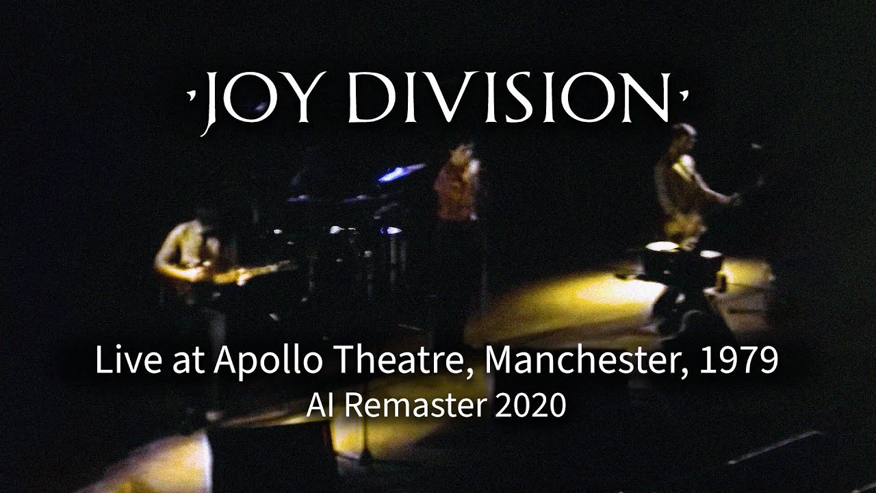 Joy Division - Colony (Live at Apollo Theatre, Manchester, 1979), Ai Remaster 2020