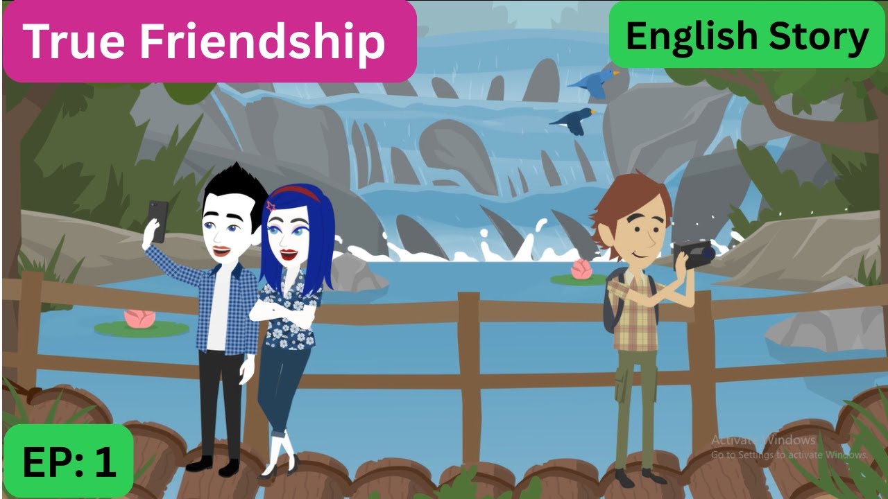 True Friendship #1 | Animation Story| English Story| Learn English| Poonam Animates.