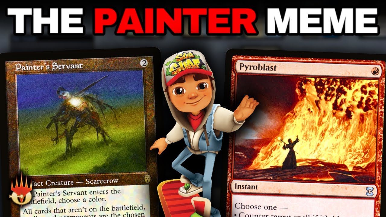 Super Mid Legacy Painter Gameplay Ft. Subway Surfers | MTGO League Gameplay