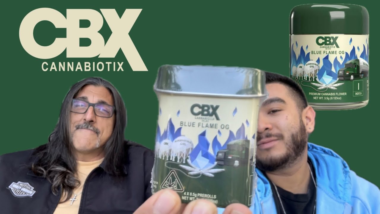 CBX PREROLL PACK “BLUE FLAME OG” REVIEW & REACTION!