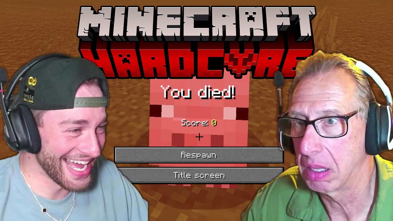 We Played HARDCORE Minecraft!