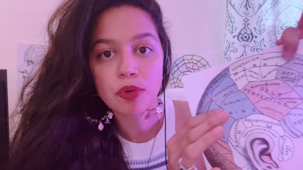 asmr • simple phrenology exam (scalp rubbing)
