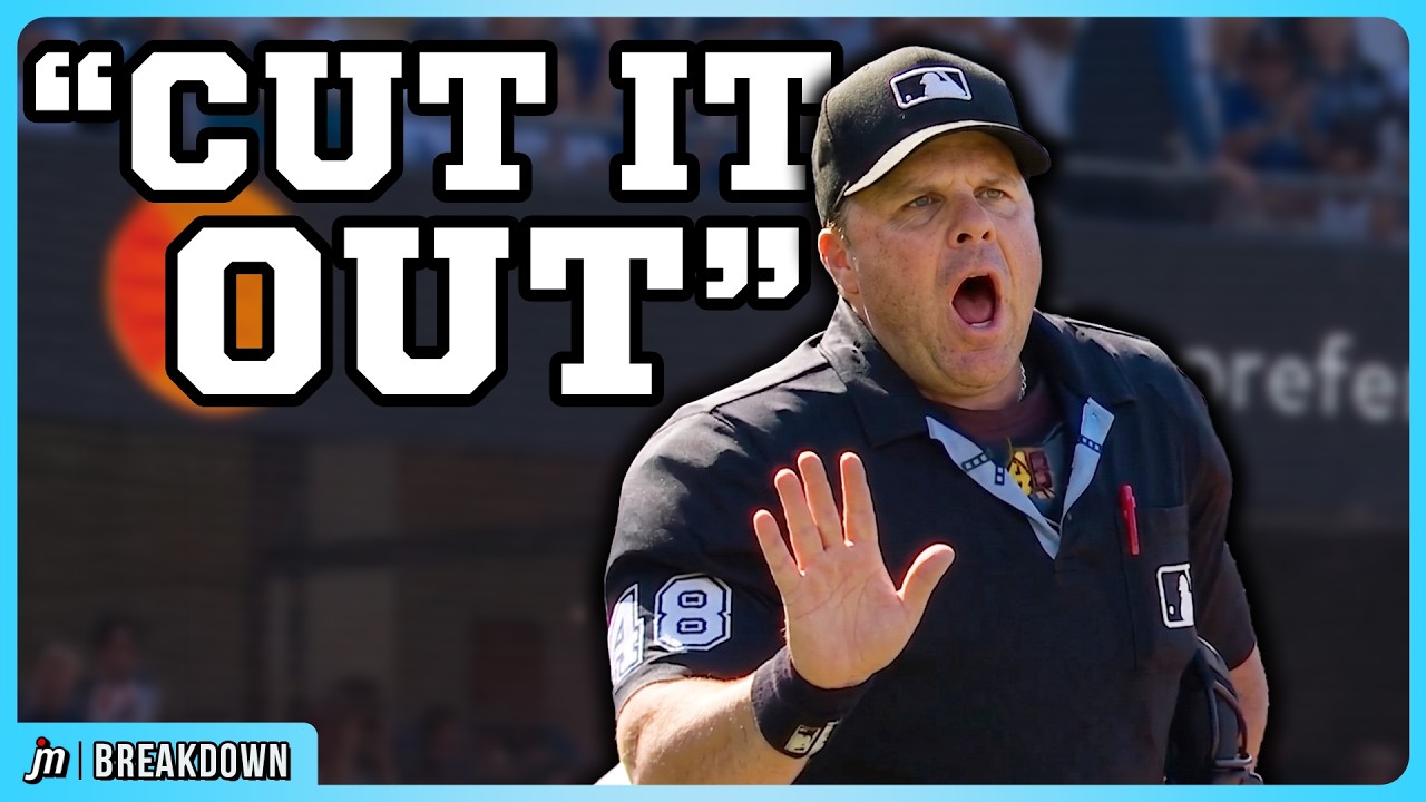 Umpire ejects the manager 3 pitches into the game, a breakdown