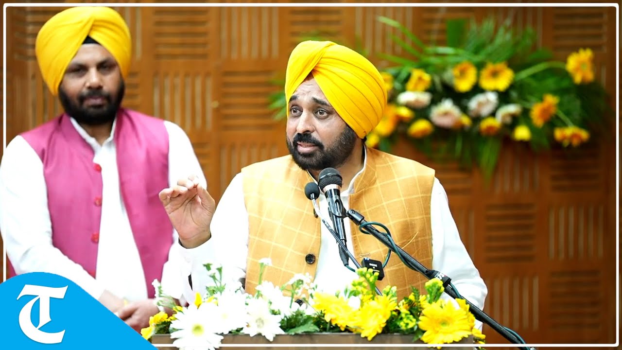 Punjab CM Bhagwant Mann gives appointment letters to youngsters appointed in different depts