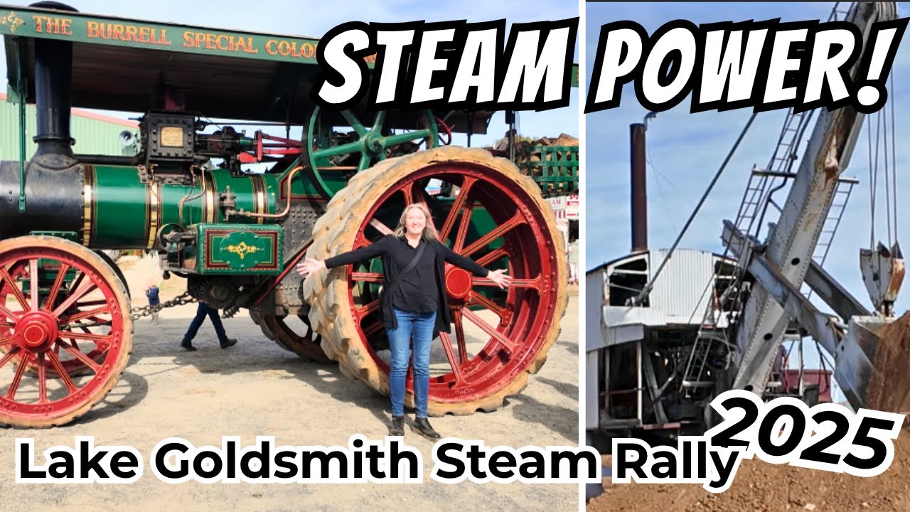 Lake Goldsmith Steam & Vintage Rally 2025 | Australia’s Living Museum of Steam and Machinery | vlog