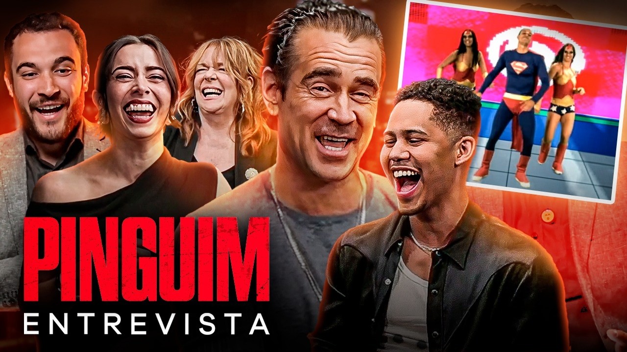 EXCLUSIVO: Colin Farrell e Elenco de PINGUIM | Entrevista The Penguin