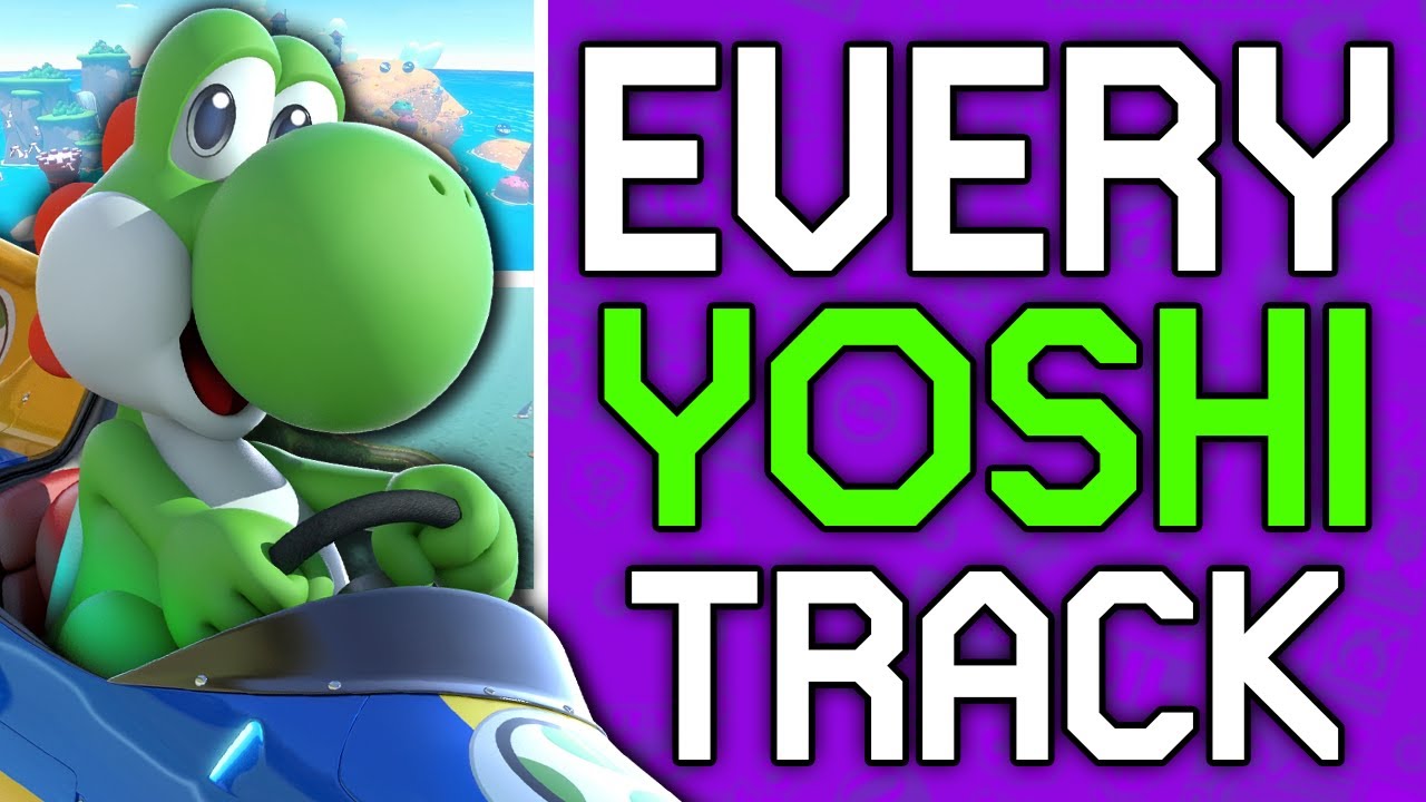 EVERY Yoshi Track in Mario Kart | Level By Level