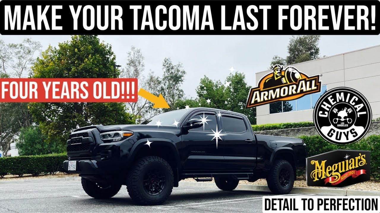 How I Keep My Tacoma Looking Brand New!