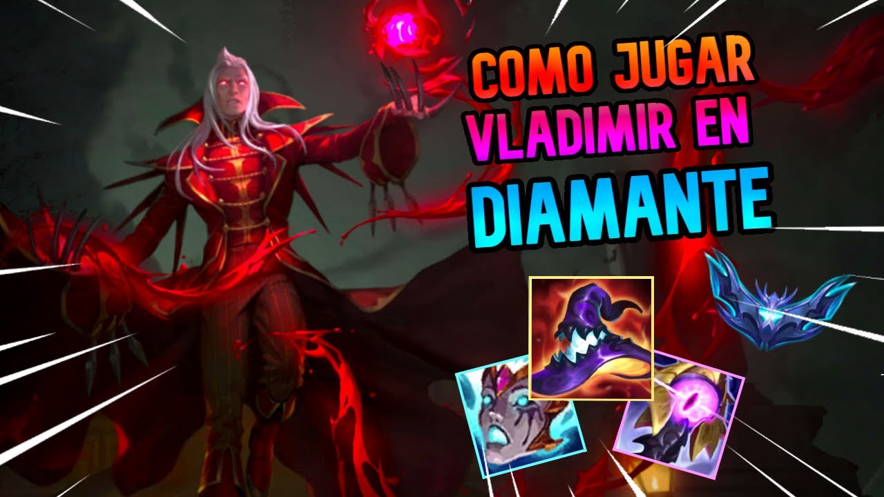 Vladimir Mid | Partida Didactia de diamante 💎| League of legends