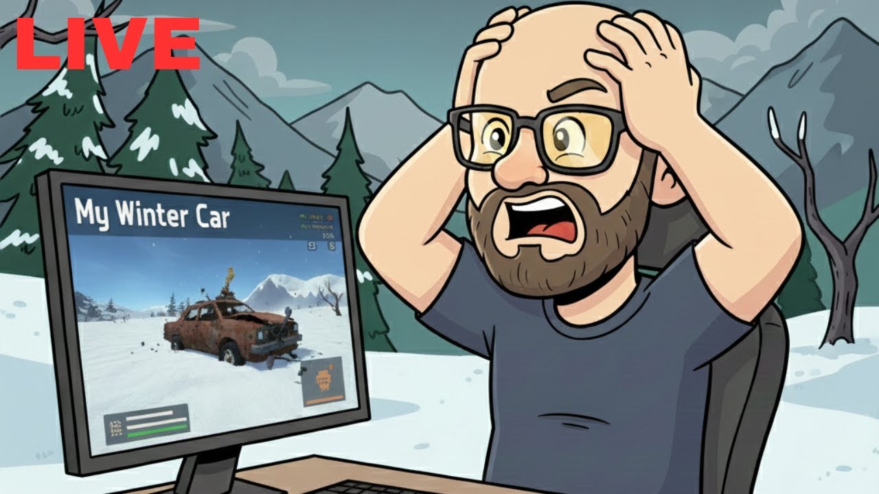 Só RAGE MONSTRO! Melhor que GTA VI!? | My Winter Car [PT-BR]