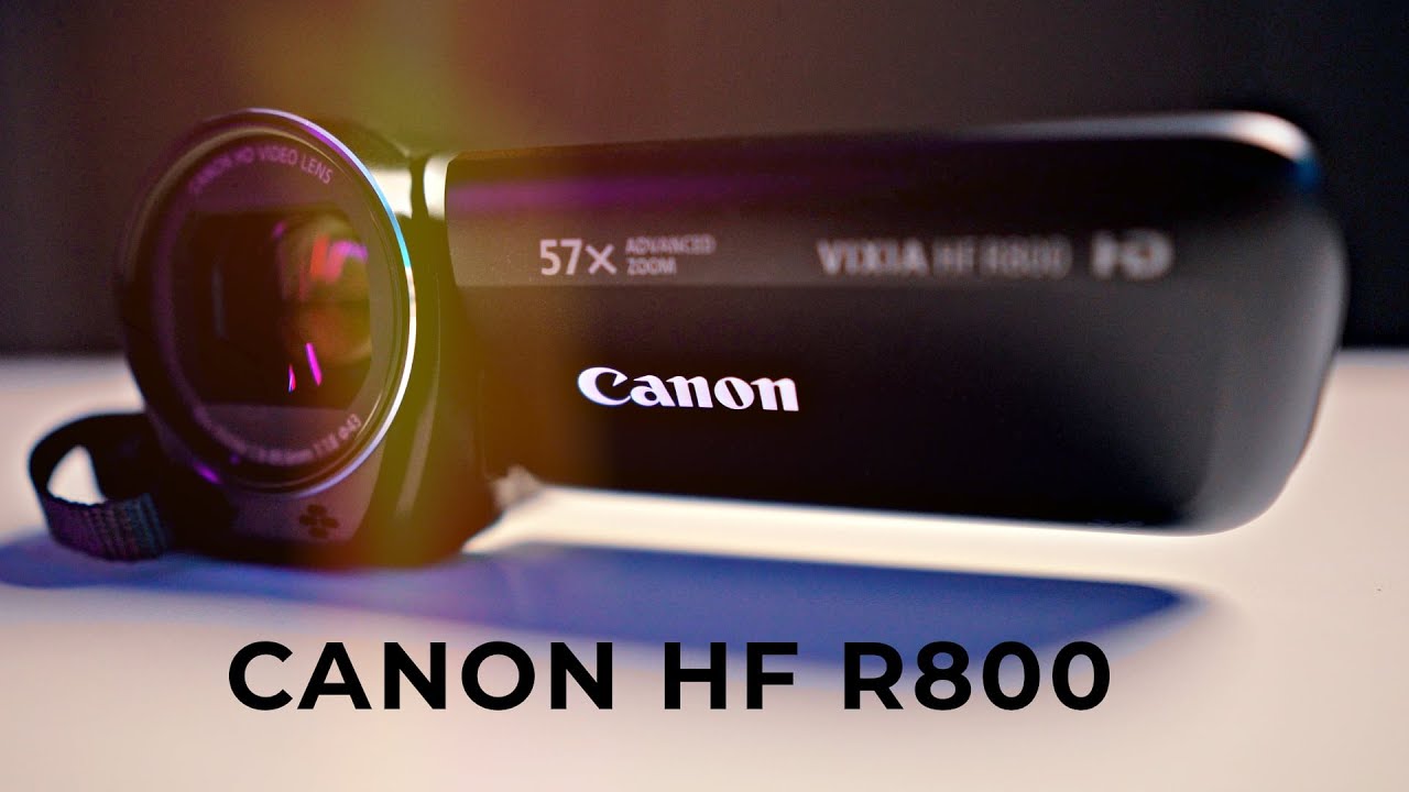 Filmadora Canon hf R800 vale a pena ? Fernando Cesar