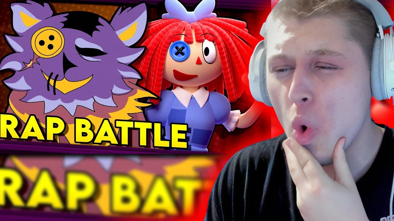 Seam vs. Ragatha - DELTARUNE vs. The Amazing Digital Circus. RAP BATTLE! (REACTION)