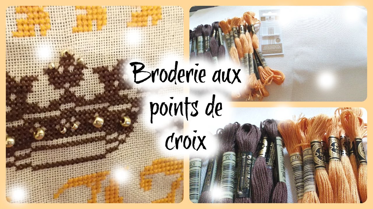 POUR CHANGER DE LA BRODERIE AUX POINTS DE CROIX
