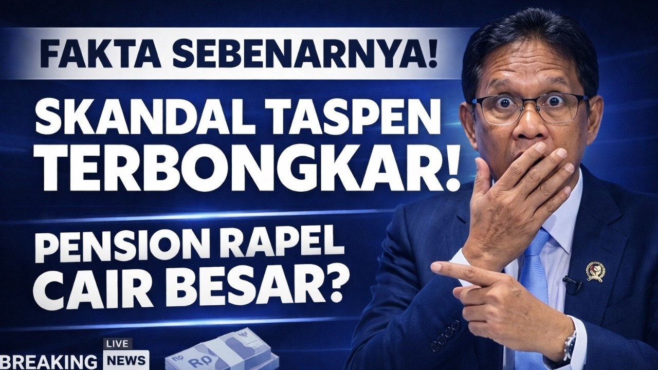 Fakta Skandal Taspen Terbongkar! Rapel Pensiun Cair Besar atau Hanya Isu Panas?