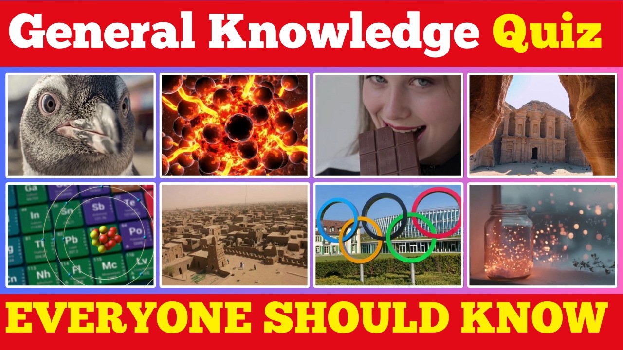 20 General Knowledge Questions 🧠 | Can You Get a Perfect Score?