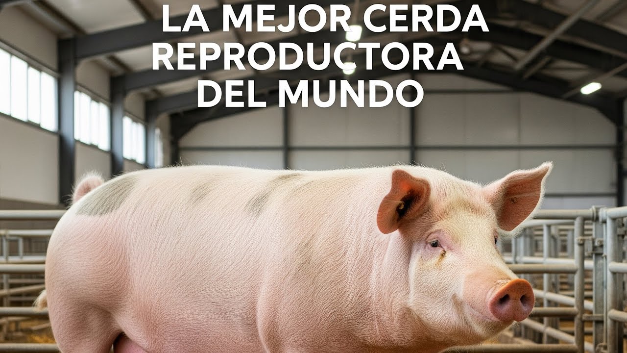 La mejor cerda reproductora del mundo 