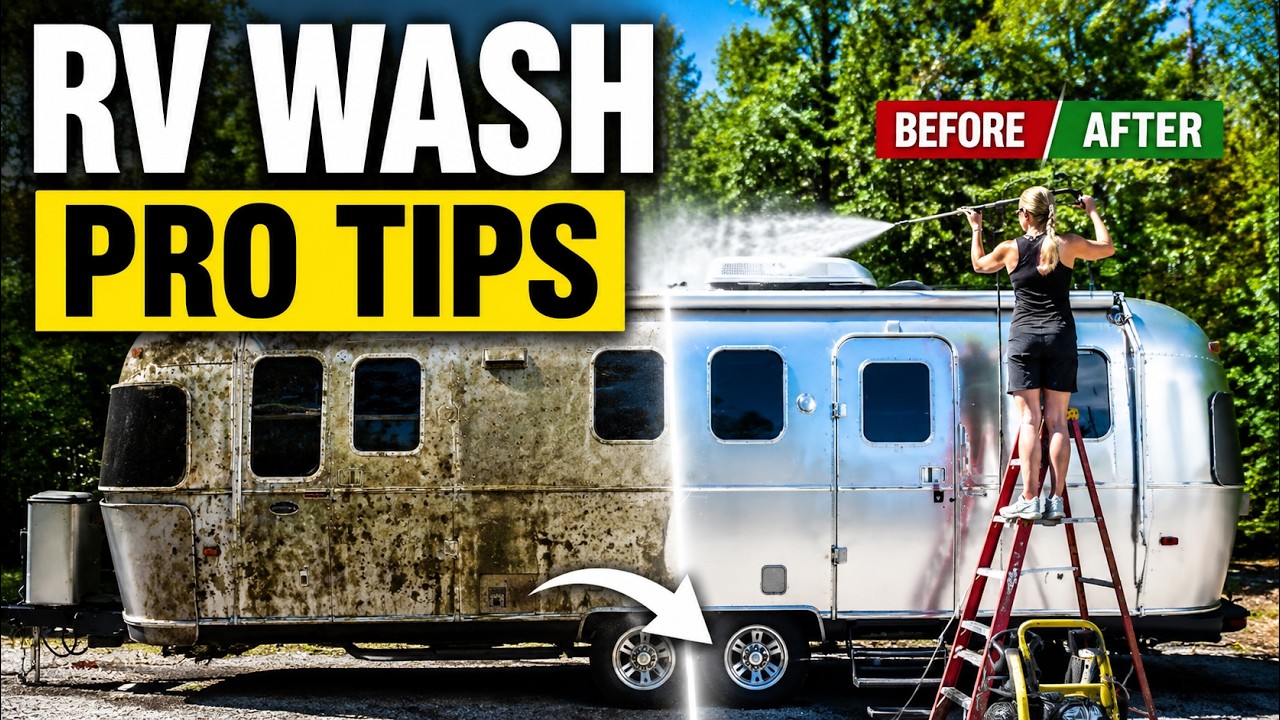 How to Wash Your RV -- PRO TIPS!