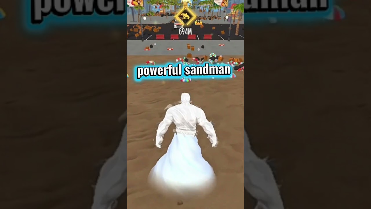 White Sandman vs Strong Sandman: The Ultimate Clash in Spider Fighter 3! 