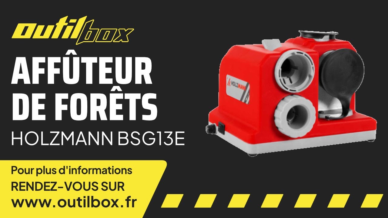 Affûteuse de forets Holzmann BSG13E