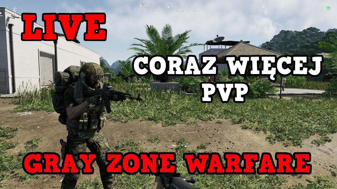 Gray Zone Warfare PL Po Polsku GZW LIVE Gameplay Coraz Więcej PVP Dzień 4