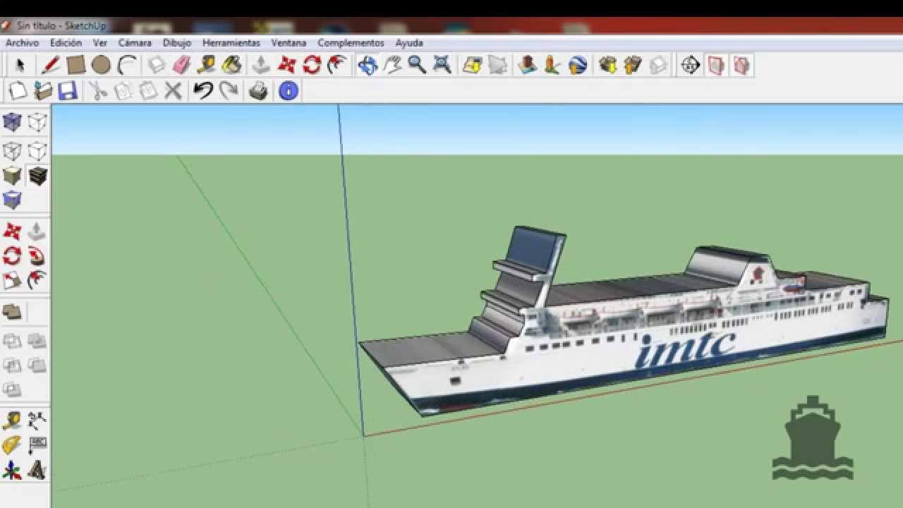 Como construir barco con Google Sketchup