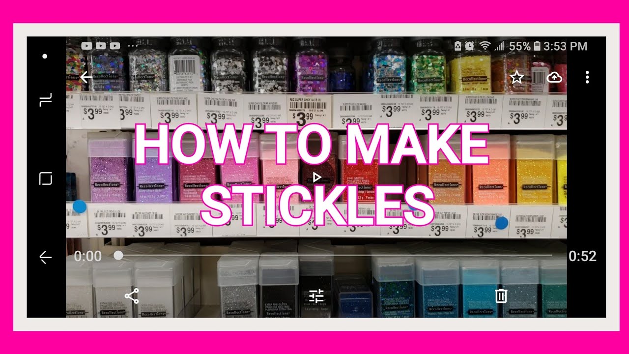 💖 HOW TO MAKE STICKLES 💖