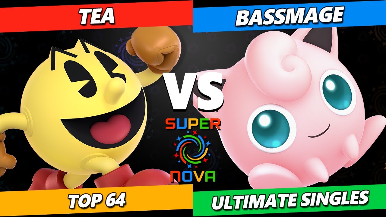 Supernova 2025 - Tea (Pac-Man) Vs. BassMage (Jigglypuff) Smash Ultimate - SSBU