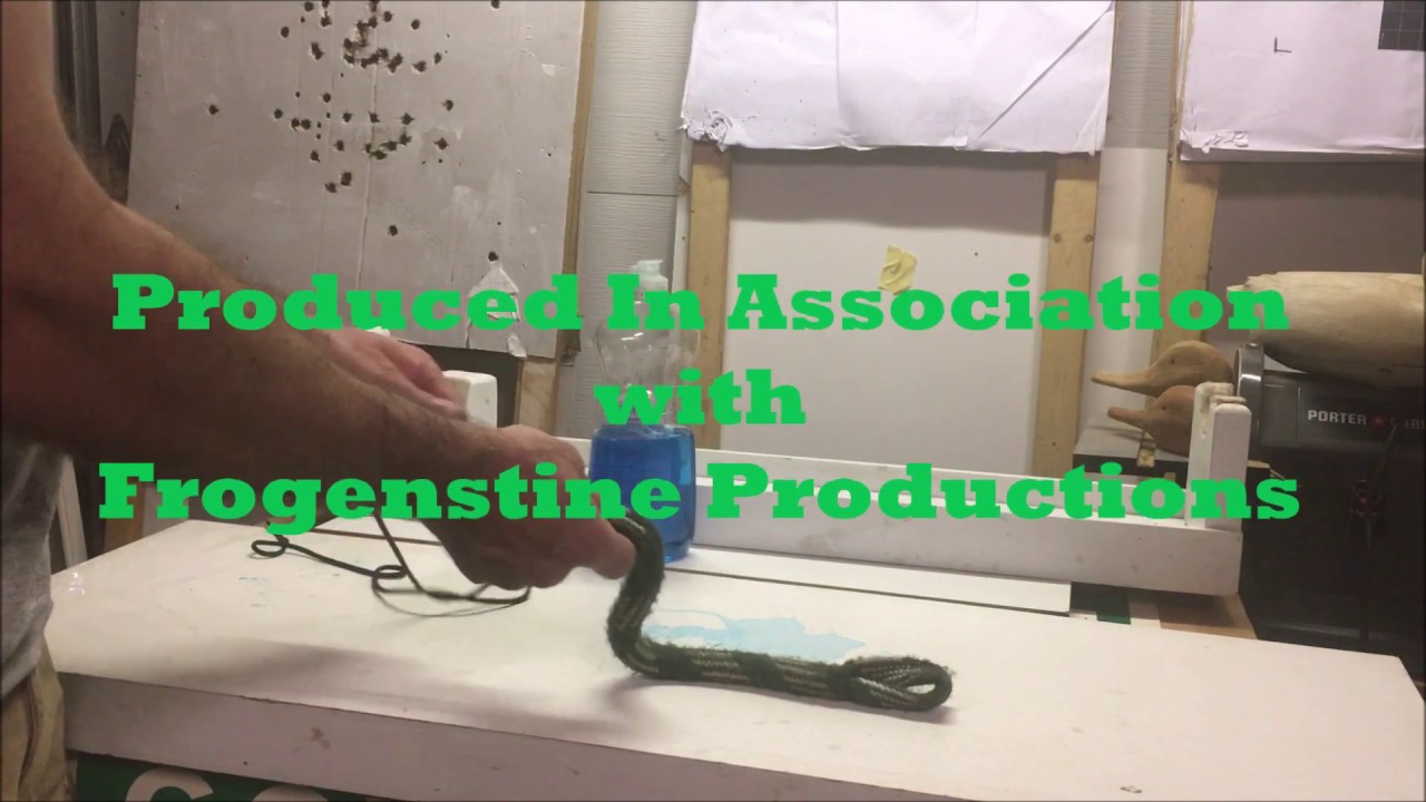 Cleaning a Bore Snake ,  A Cracker Spectacular!!